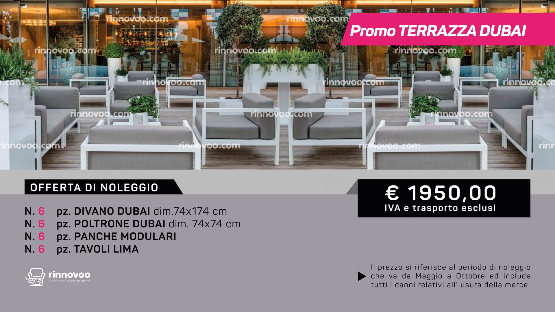 Rinnovoo promo terrazza dubai